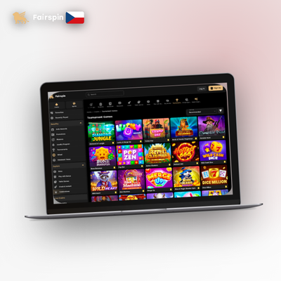 Fairspin Casino v režimu fullscreen – sloty a live stoly přes celý monitor