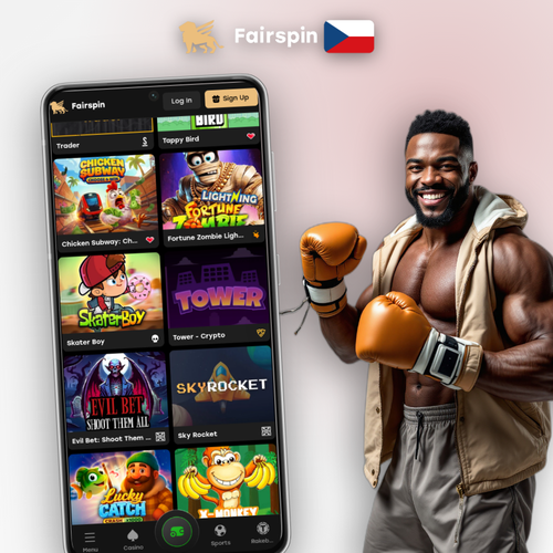 Fairspin Casino oficiální česká platforma s uvítacím bonusem 550 % a 140 free spiny