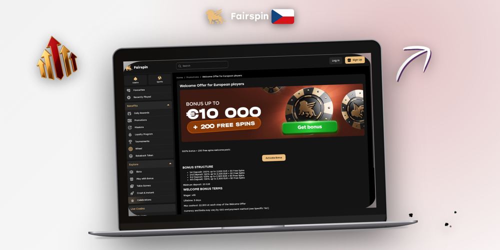 Zákaznická podpora Fairspin Casino dostupná přes živý chat na notebooku i mobilu